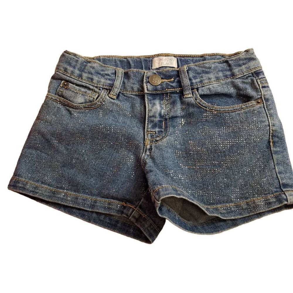 Children's Place denim shorts 8